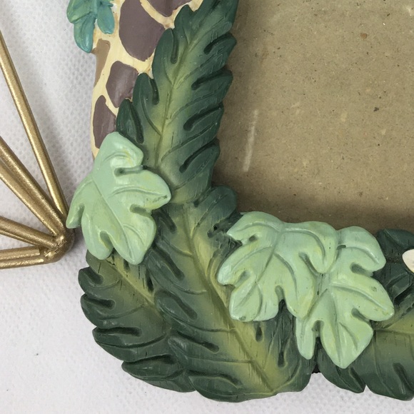 Tropical Safari Giraffe & Palm Fronds Picture Frame - Picture 7 of 7